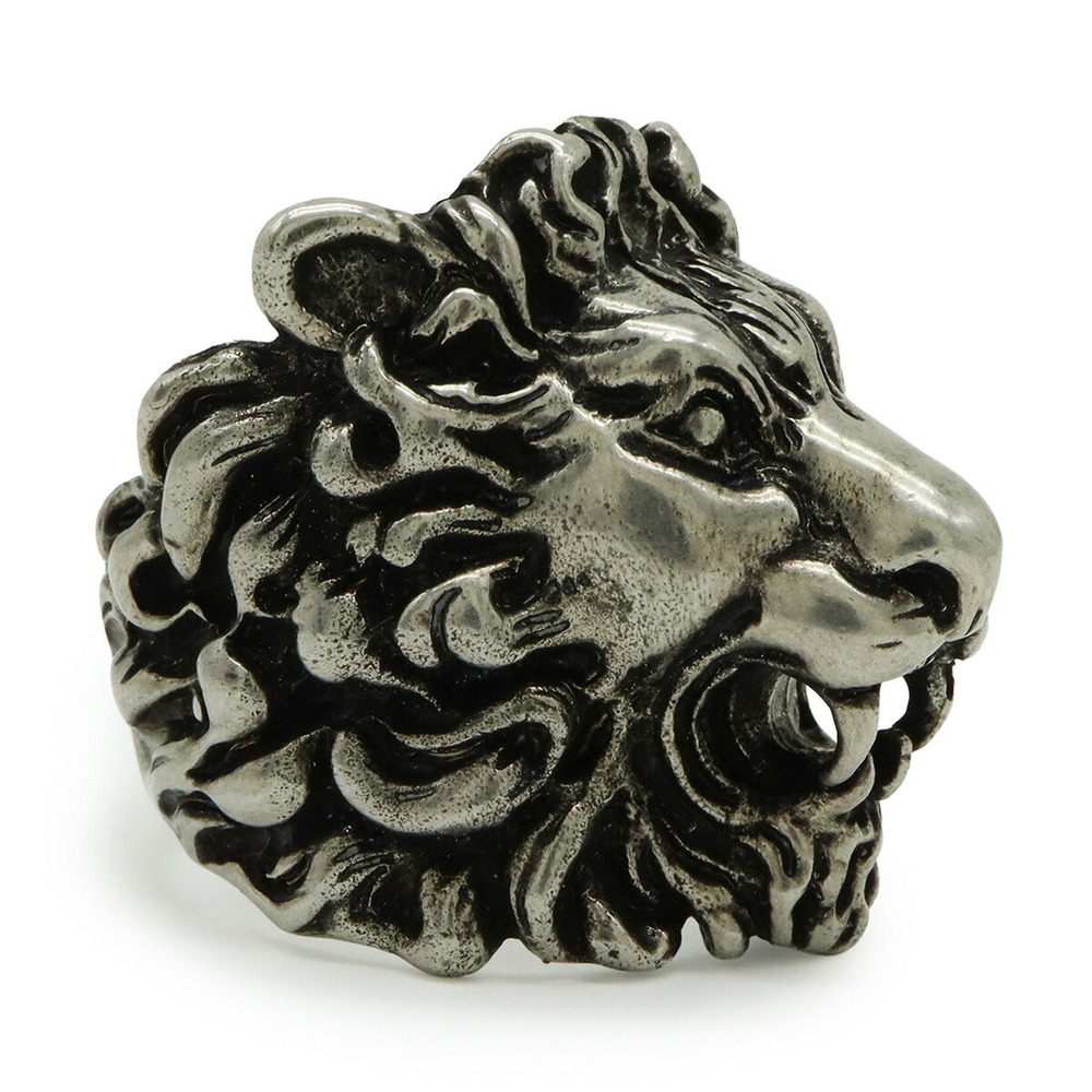 GUCCI Lion Head Ring by Alessandro Michele, Metal Silver #19, Japanese size a... - Picture 3 of 8
